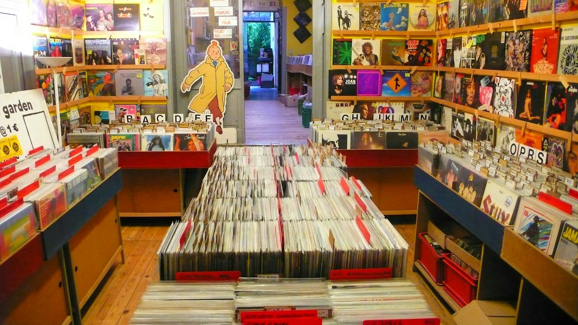 record store Arlequin in Brussels