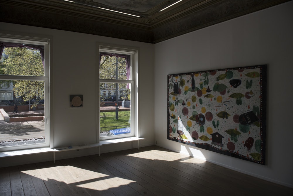 painting at Cokkie Snoei gallery