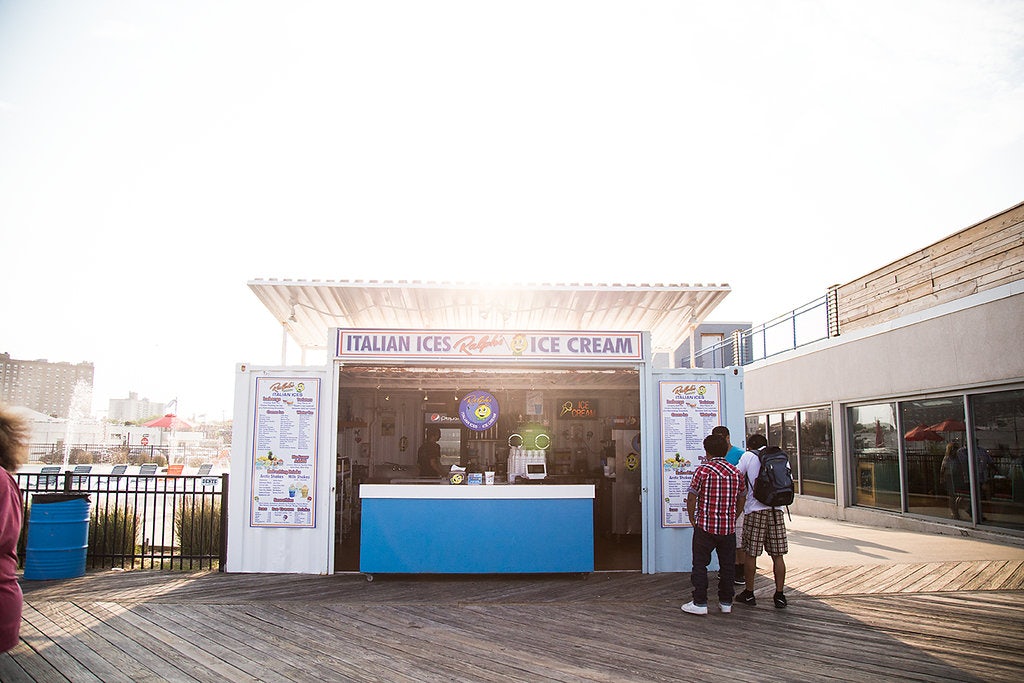 boardwalk at Asbury Park, New Jersey