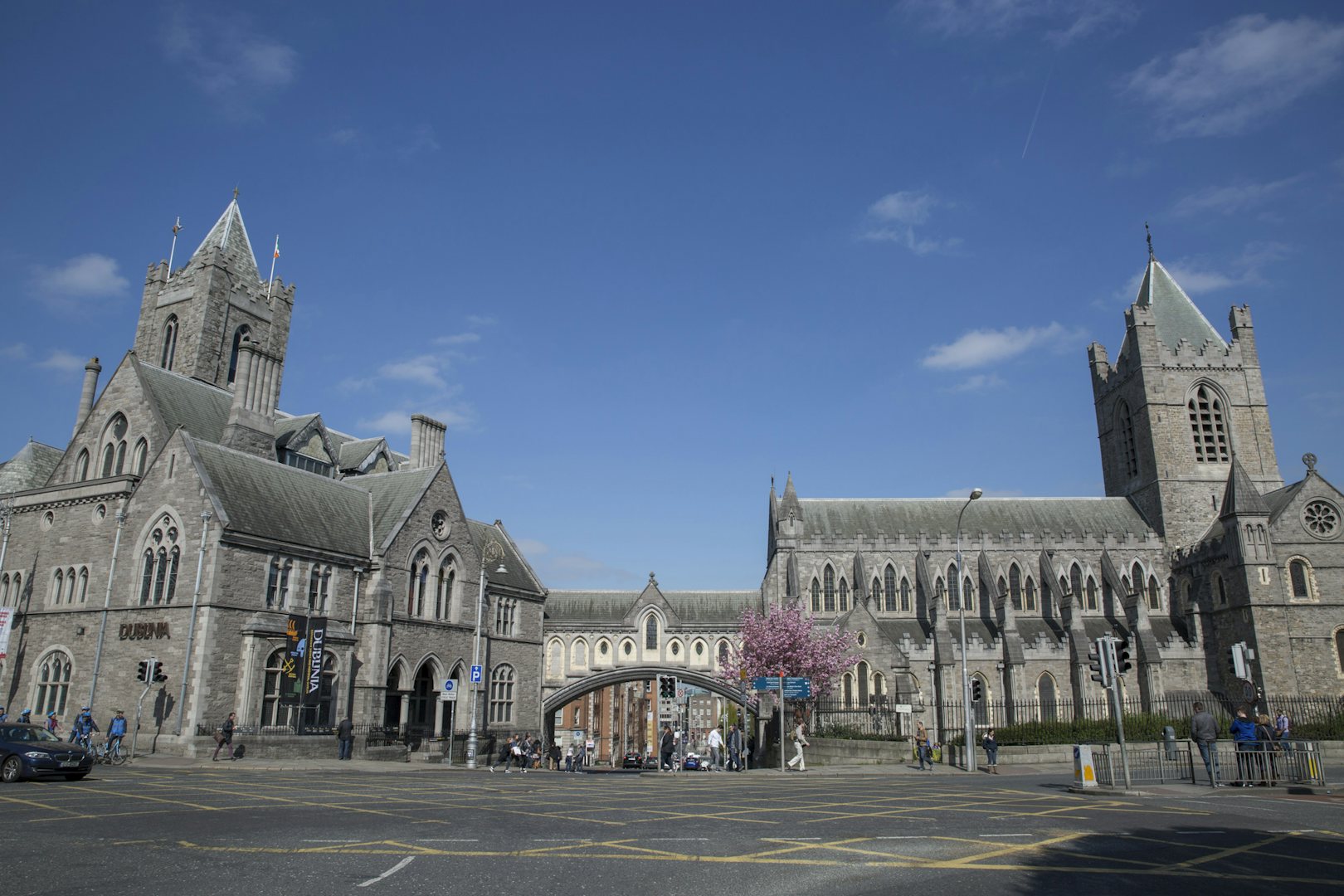 Synod hall bridge in Dublin