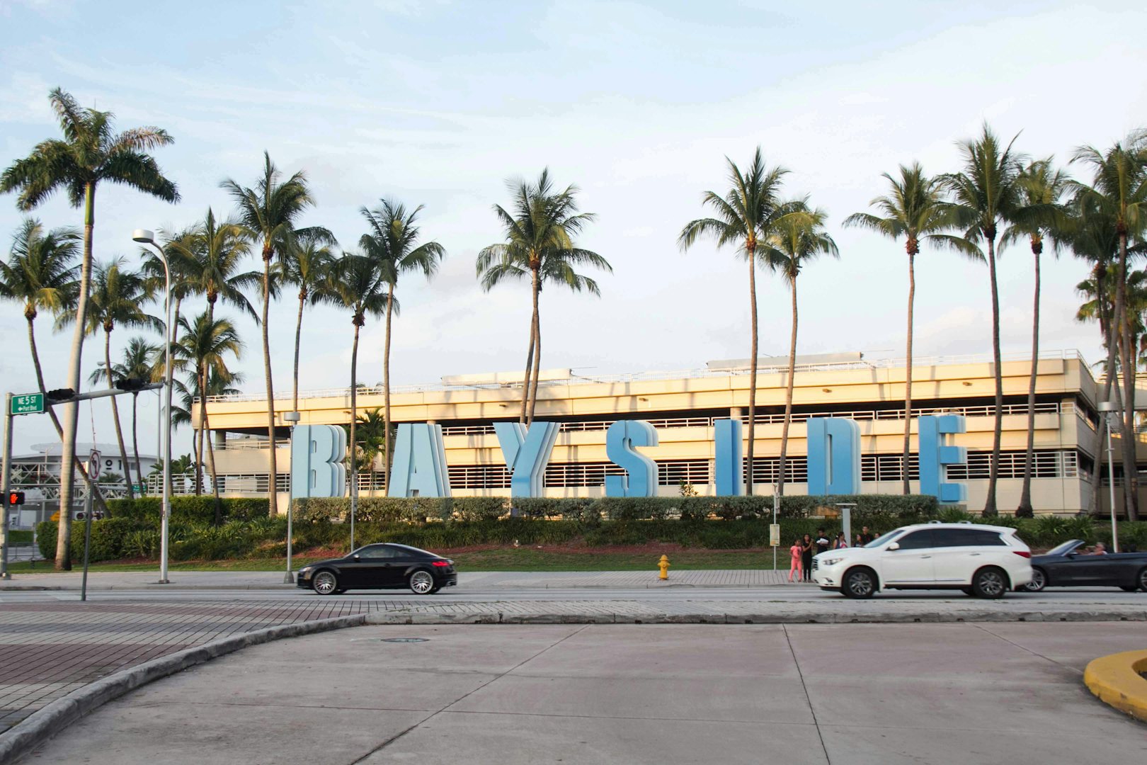 the Bayside marketplace in Miami