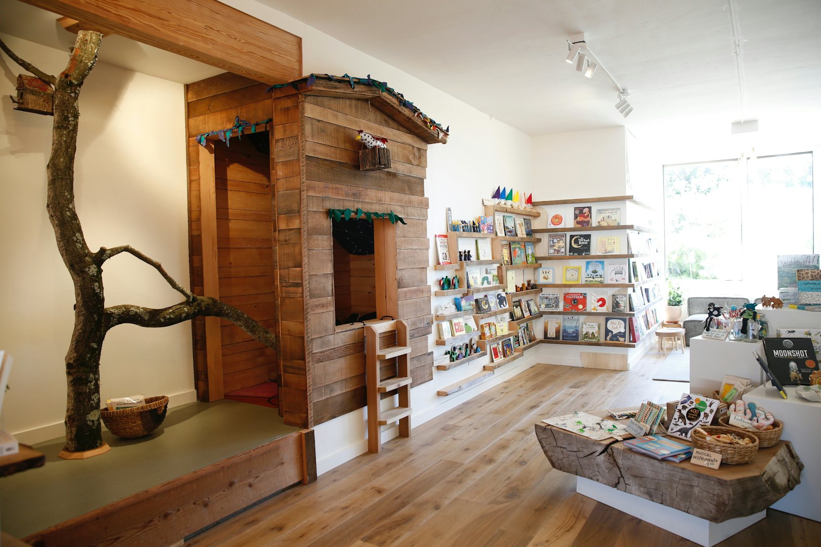 interior of Black Bird Bookstore