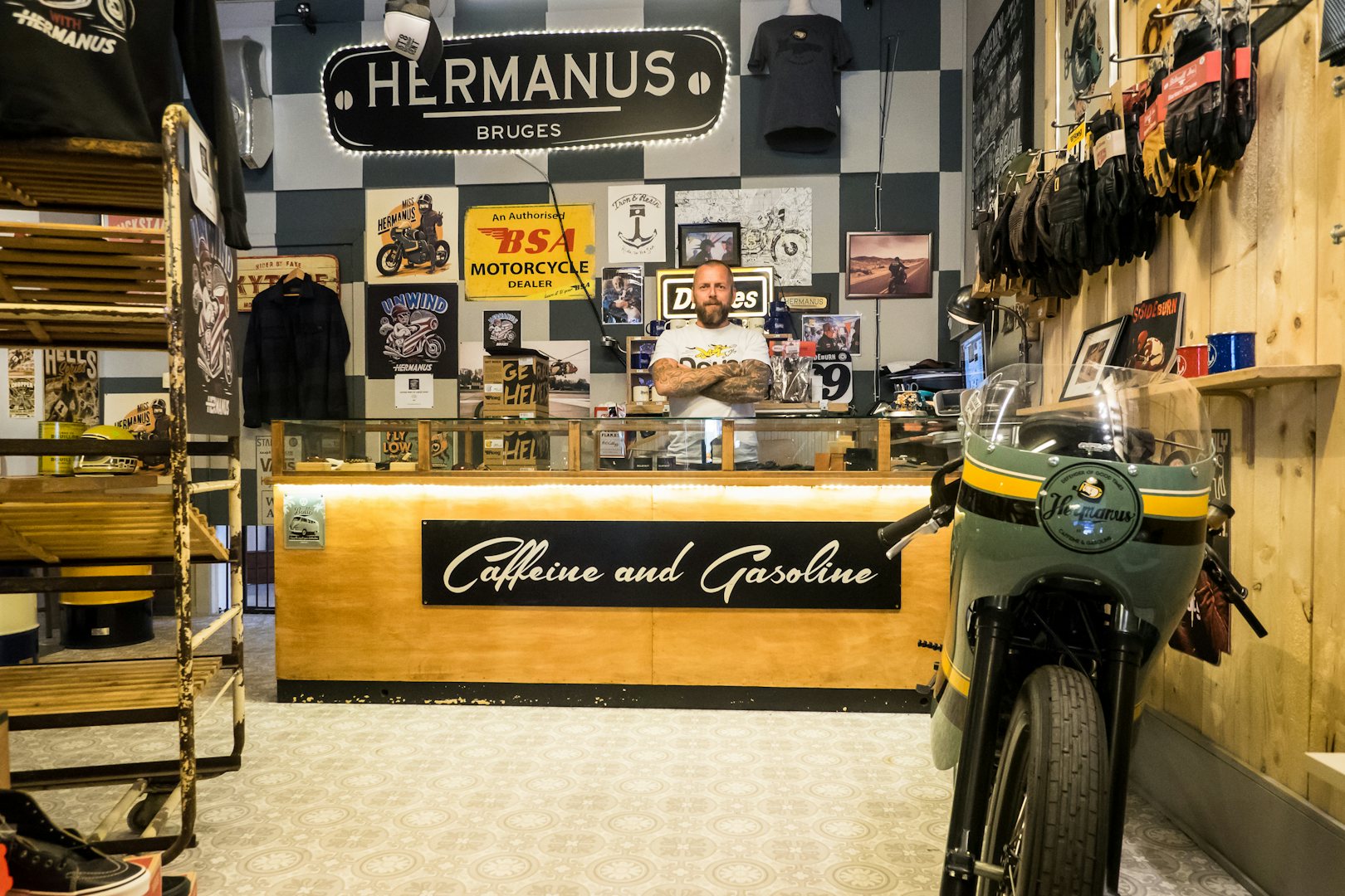 interior of Hermanus shop