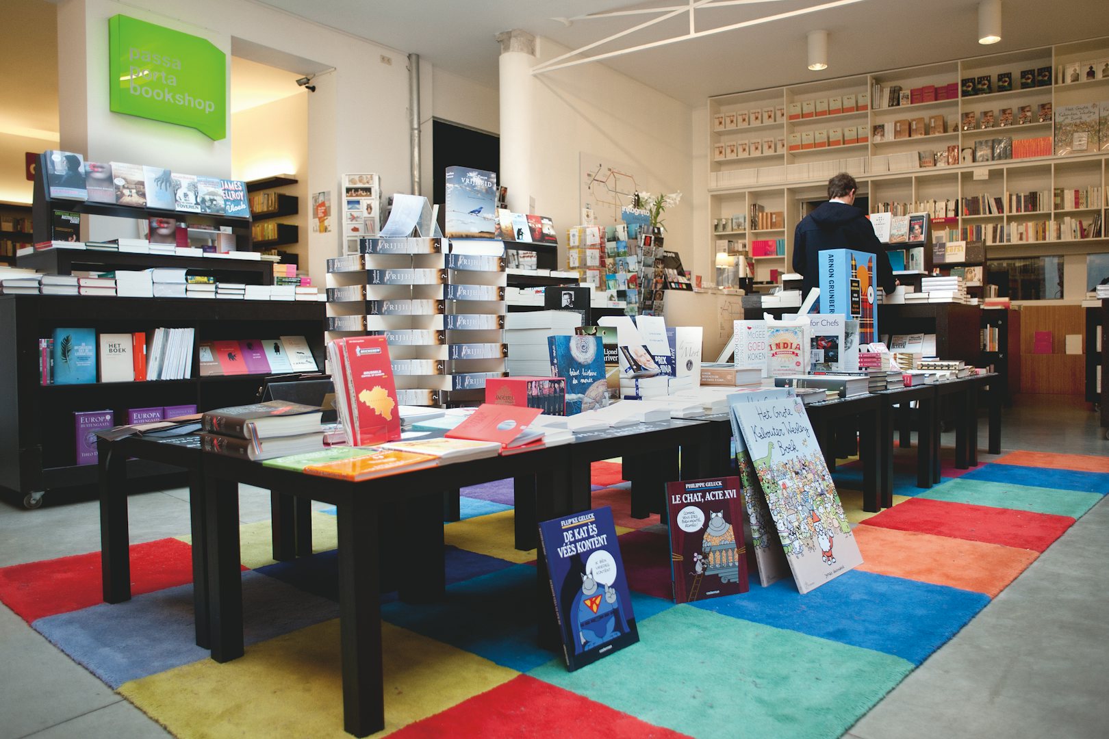 bookstore Passa Porta in Brussels