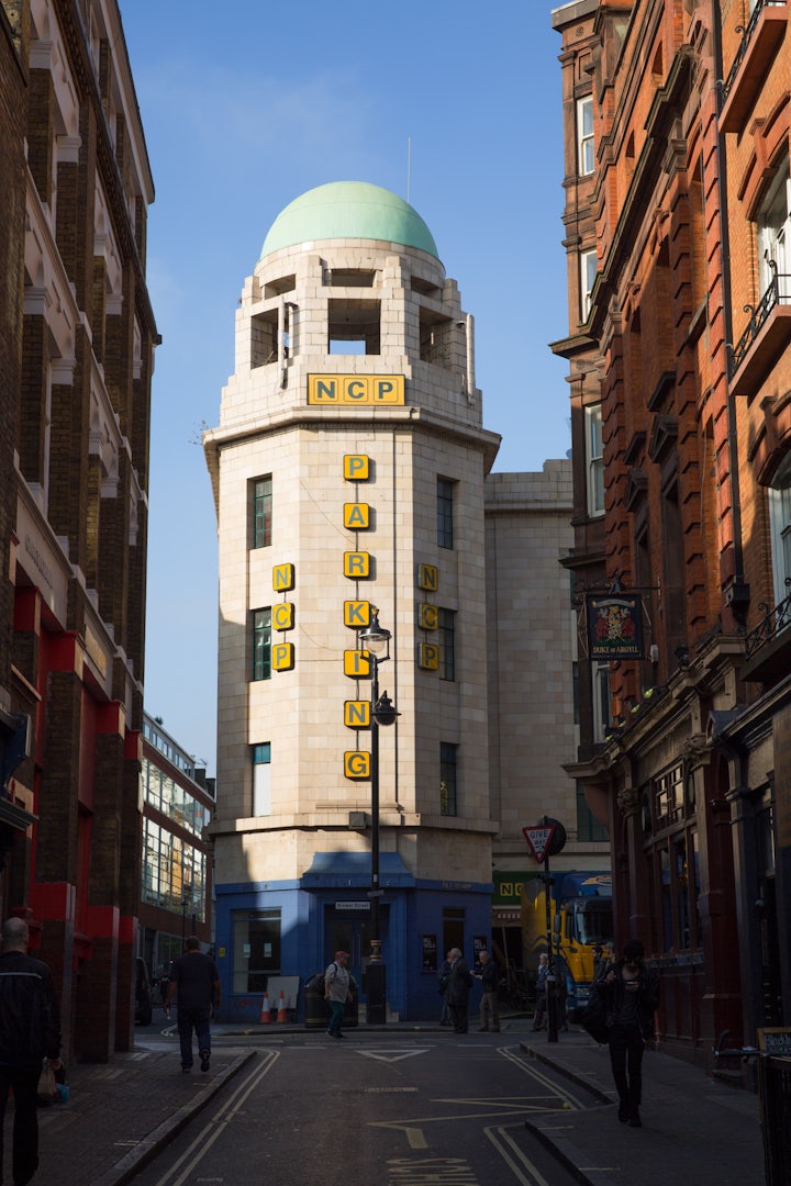 Brewer Street Car Park tower
