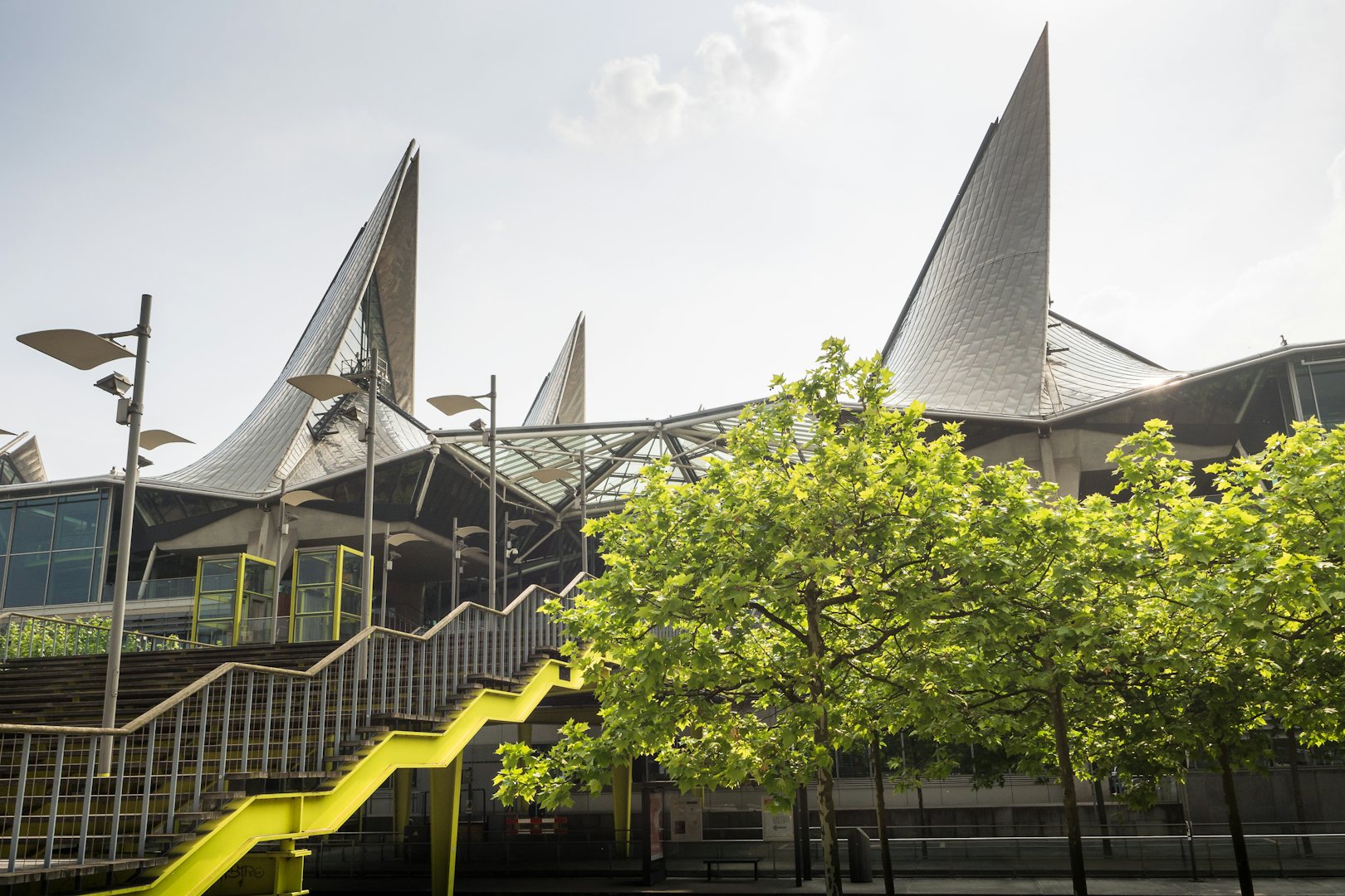 architecture of the Antwerp Law courts 