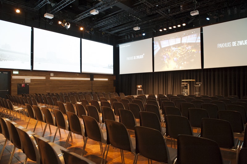 conference room at Pakhuis de Zwijger