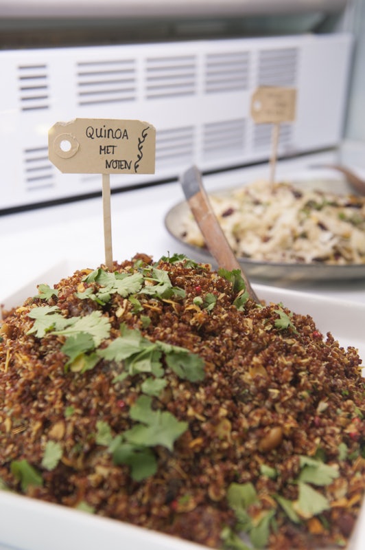 salads displayed at Lavinia Good Food