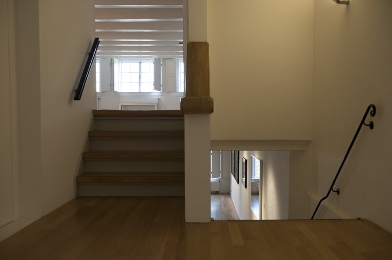 staircase at the Huis Marseille in Amsterdam