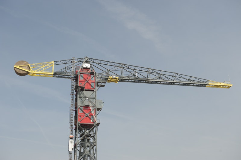 Faralda NDSM Crane Hotel in Amsterdam