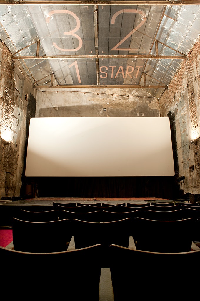 interior of cinema nova in Brussels