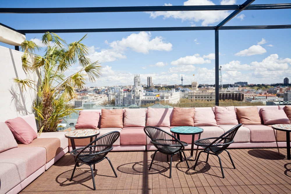Terraza Suecia on a sunny day