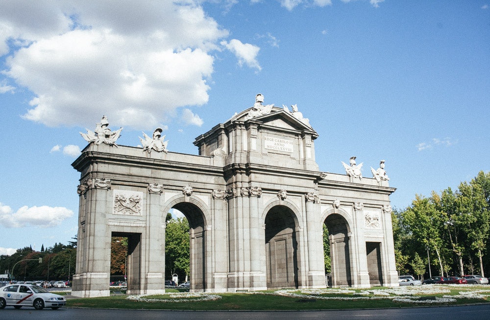 Puerta de Alcala in Madrid