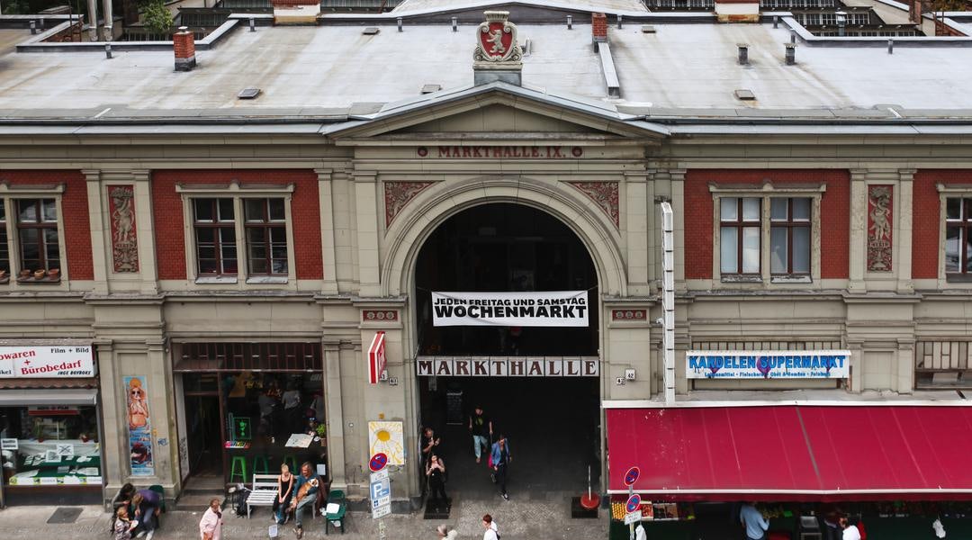 exterior of Markthalle Neun