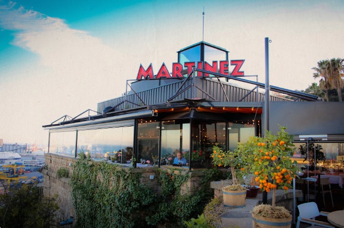 rooftop of restaurant Martinez