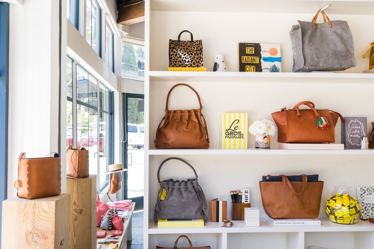 handbags at the Clare V. store