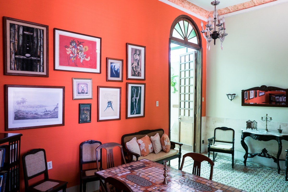 interior of Casa Alina Havana