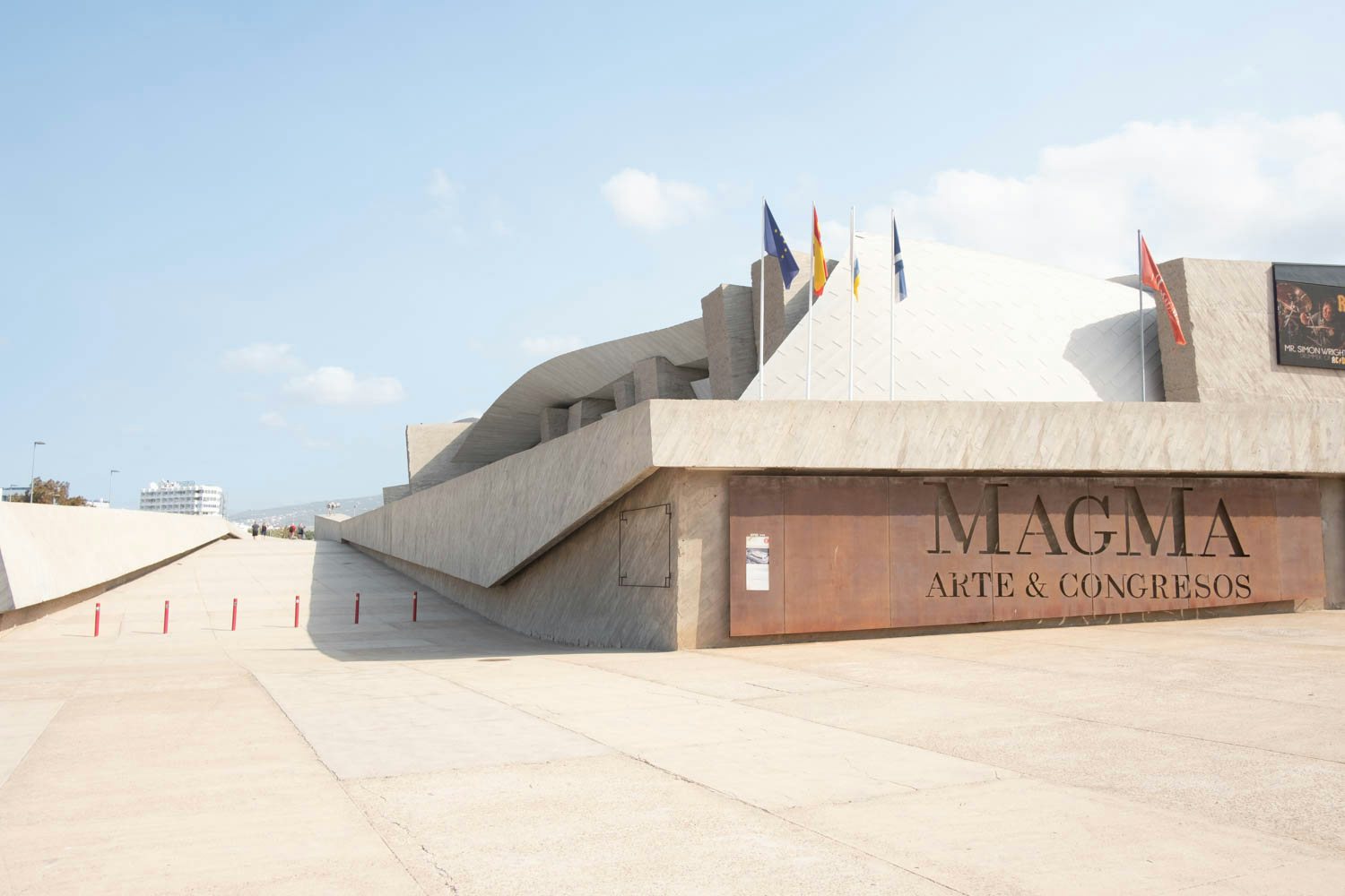 entrance of the Magma Art & Congress in Tenerife