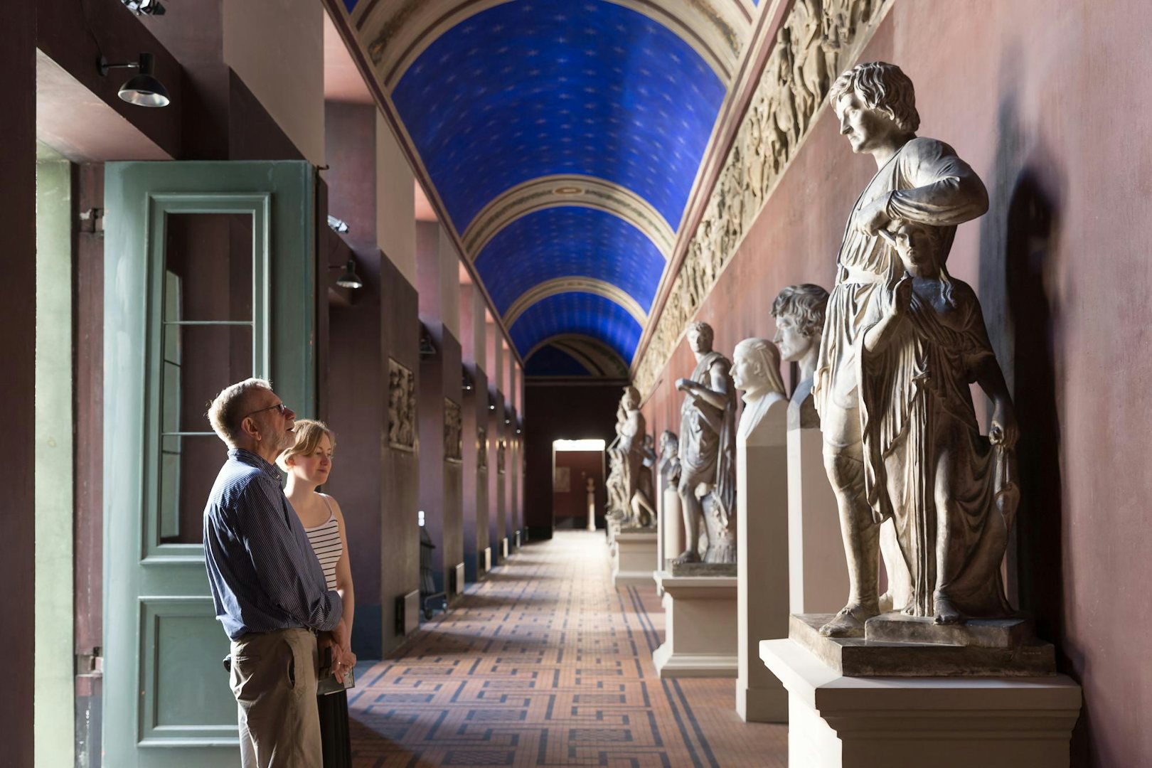statues at Thorvaldsen Museum