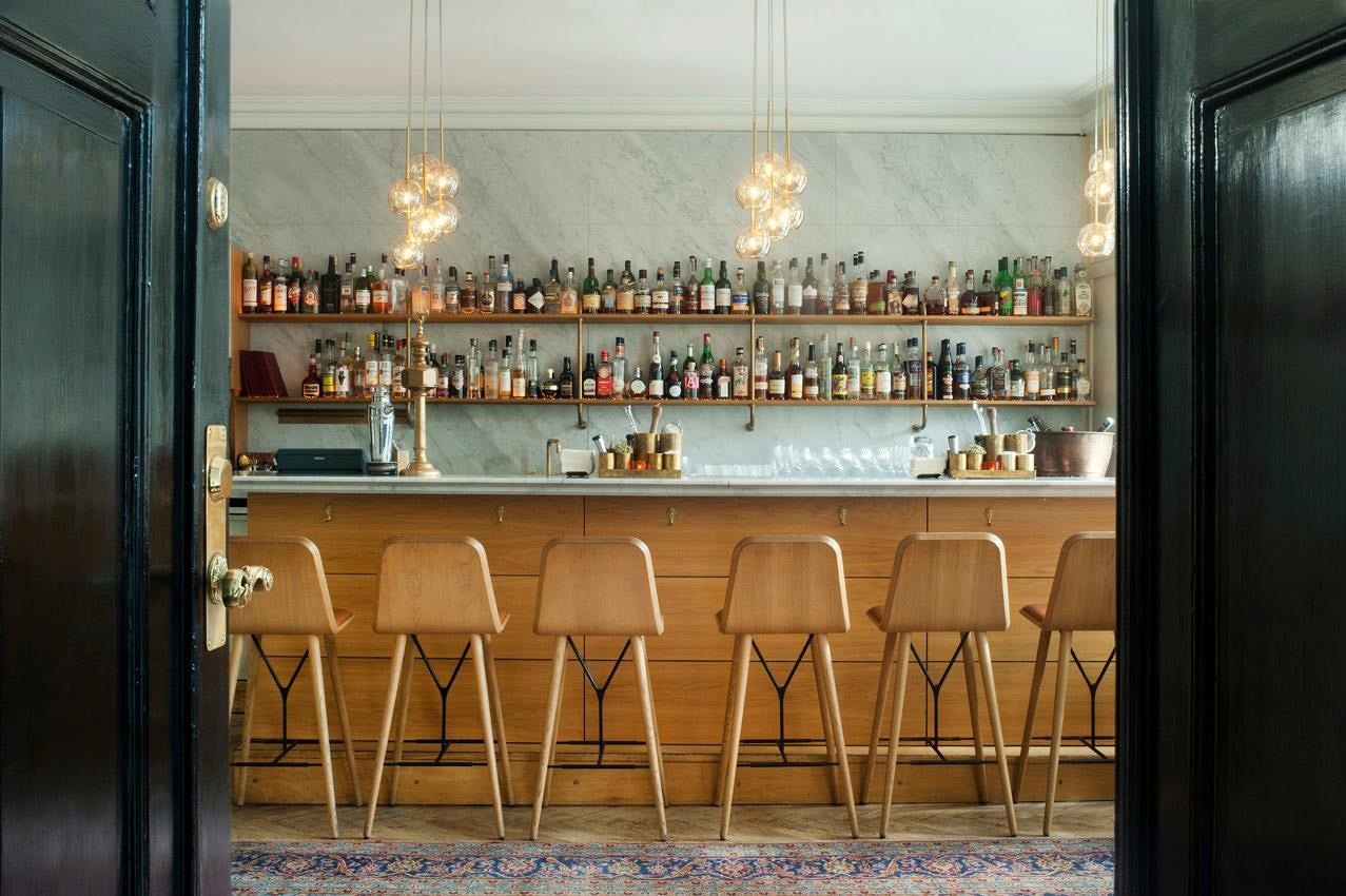 interior Ruby cocktail bar