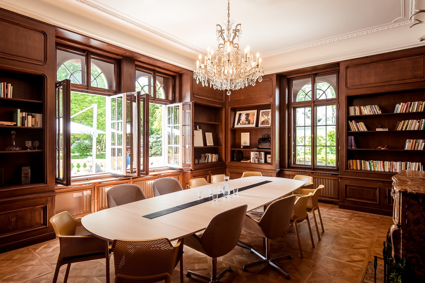 working space at K10 Prague