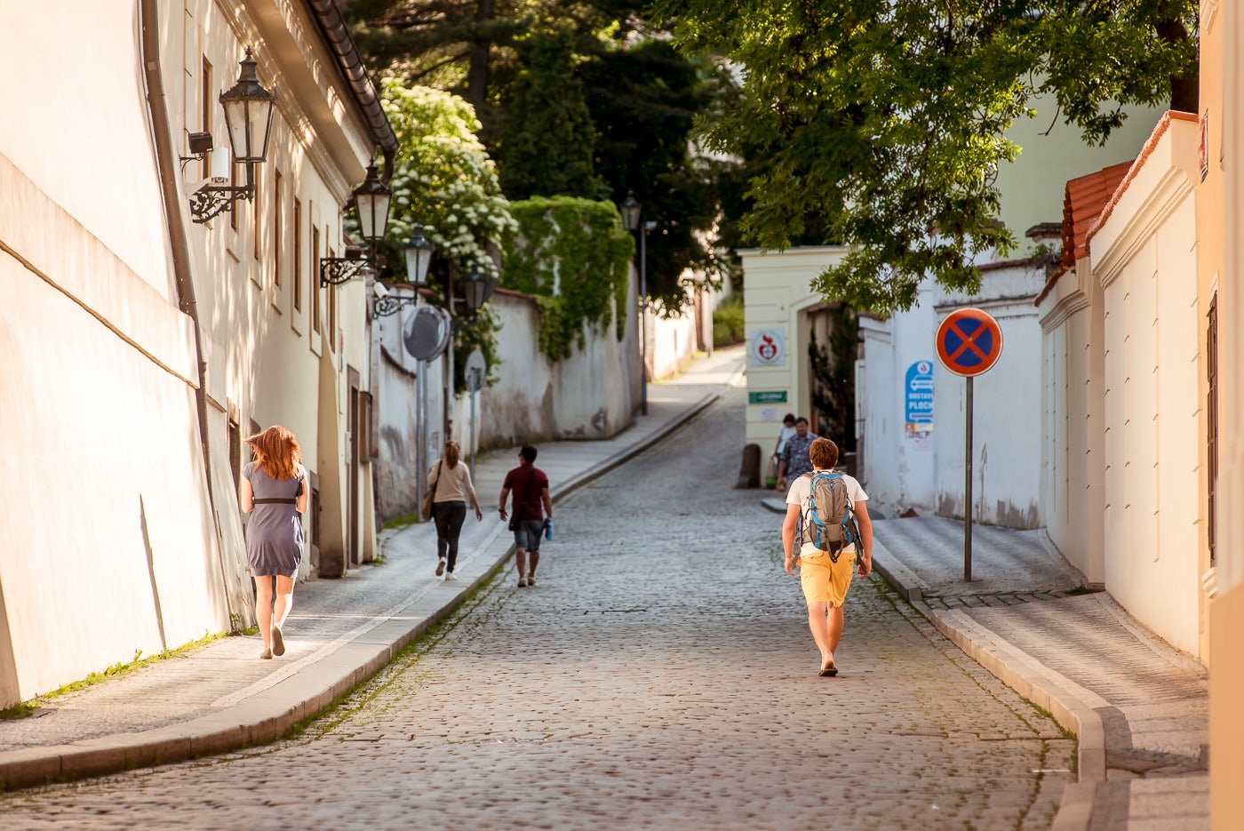 cobbled Vlasska street