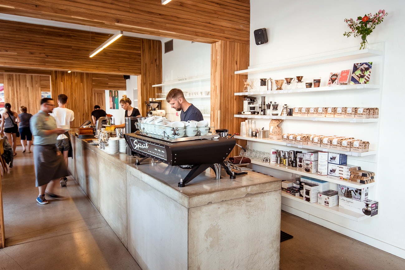 interior of Coffee bar Misto 