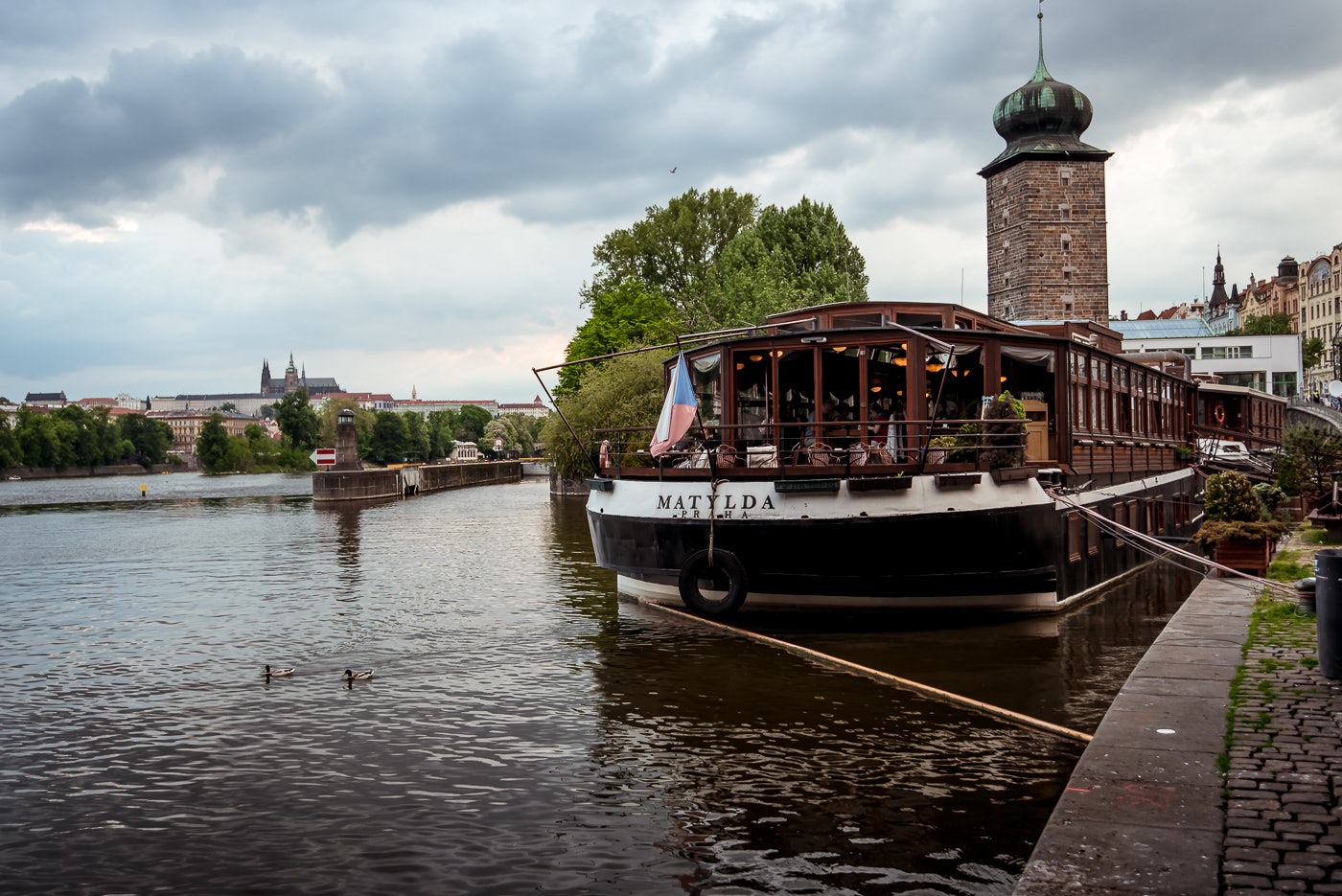 boat restaurant Matylda