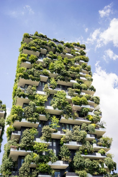 outside Vertical Forest 