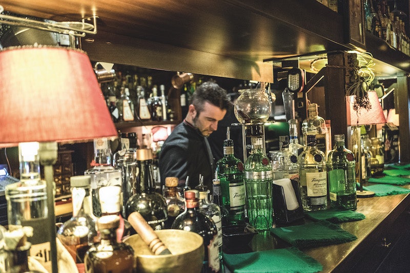 interior bar Nottingham Forest