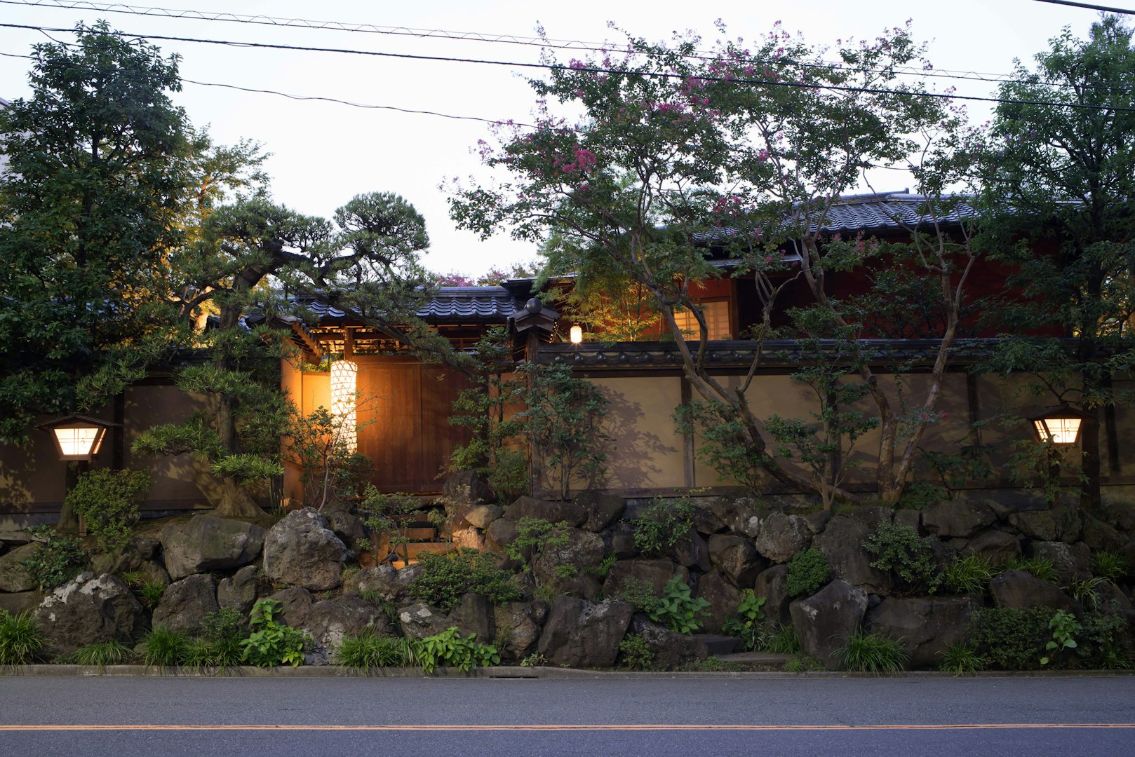 exterior of Tofuya Ukai restaurant