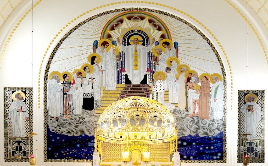 Kirche am Steinhof interior