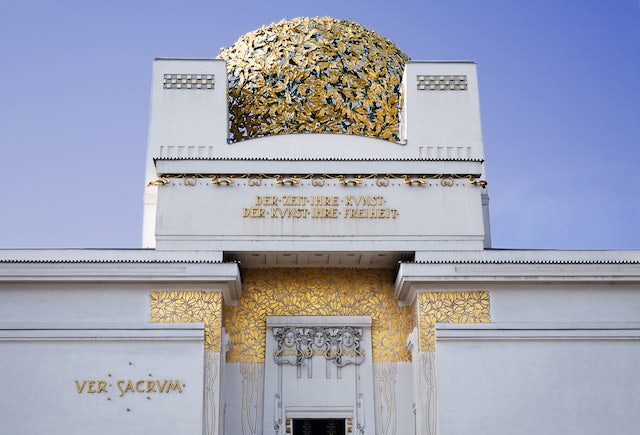 close up Secession Vienna