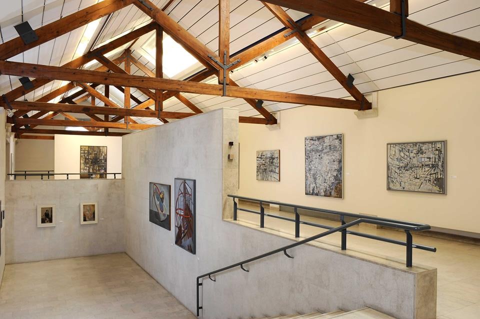 paintings exhibited at the Museu Vieira da Silva 