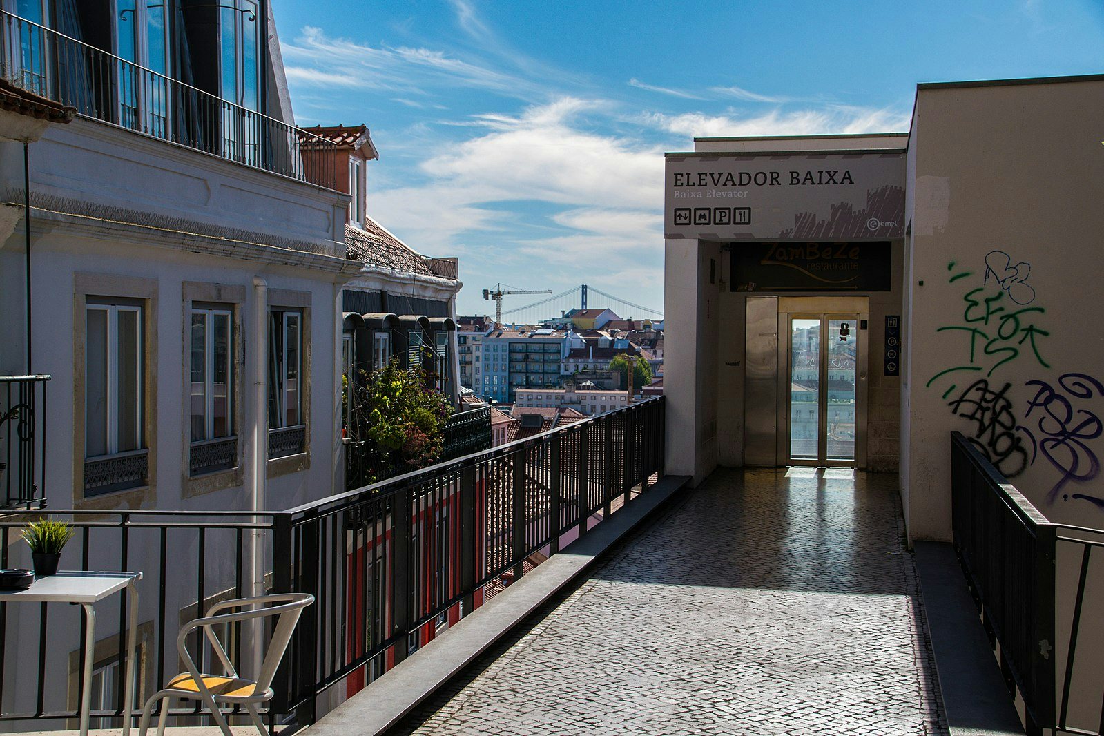 Lisbon - Chao do Loureiro lift