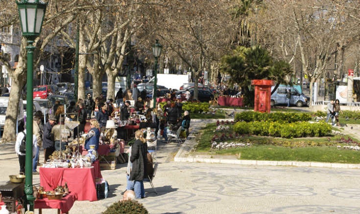 vintage market Feira Avenida da Liberdade