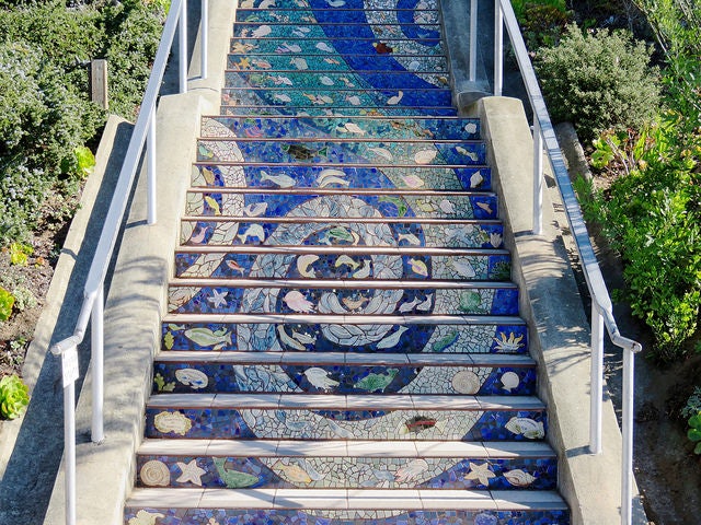 San Francisco - 16th avenue tiled steps