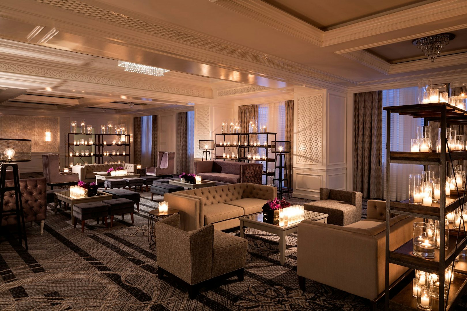 interior of the Ritz Carlton in San Francisco