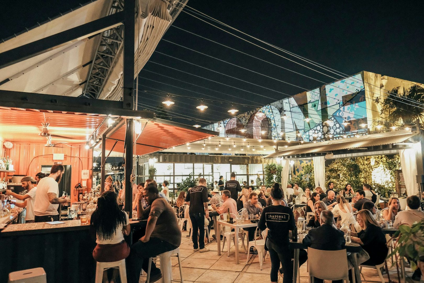 Miami - Charcoal Garden