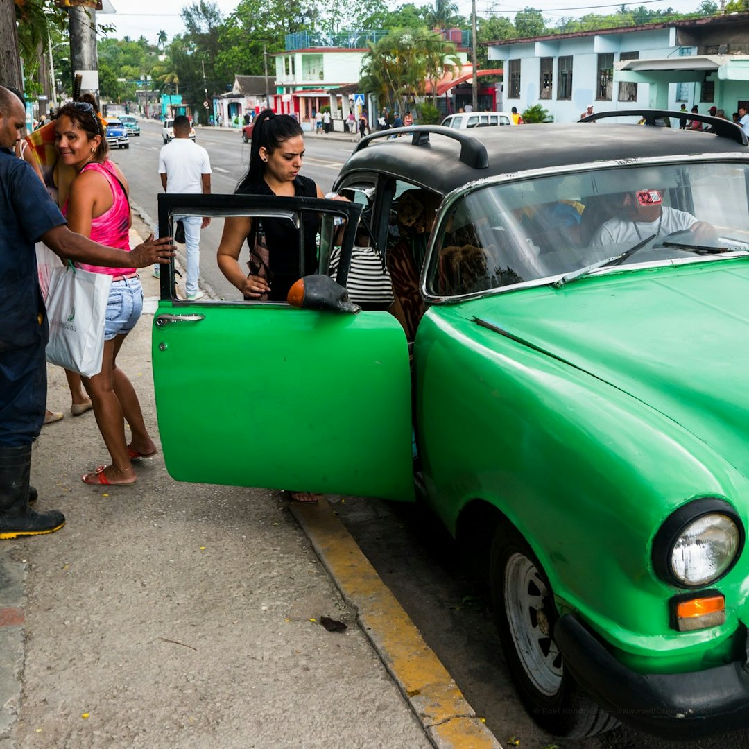 El almendrón cuban style car