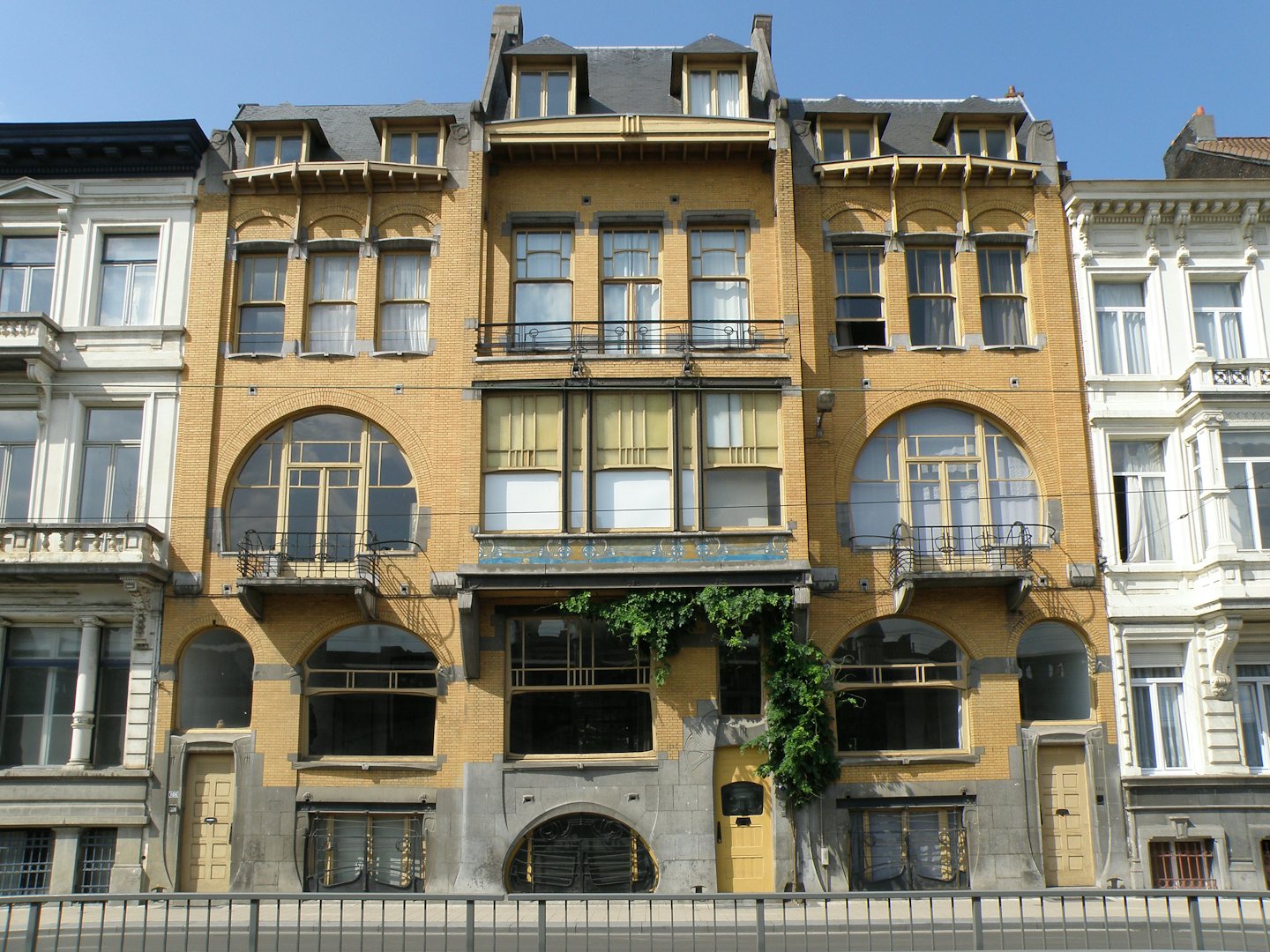 art nouveau house Mercatorstraat Antwerp