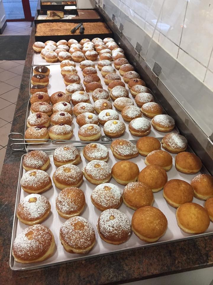 donuts baked at the Steinmetz bakery