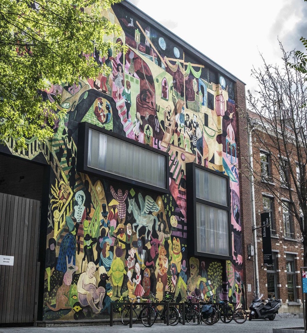 mural art in Sint-Andries neighbourhood