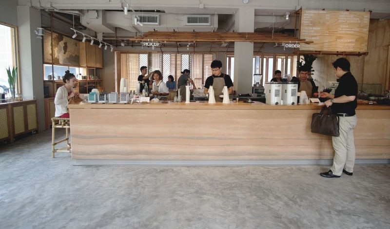 Roots coffee bar