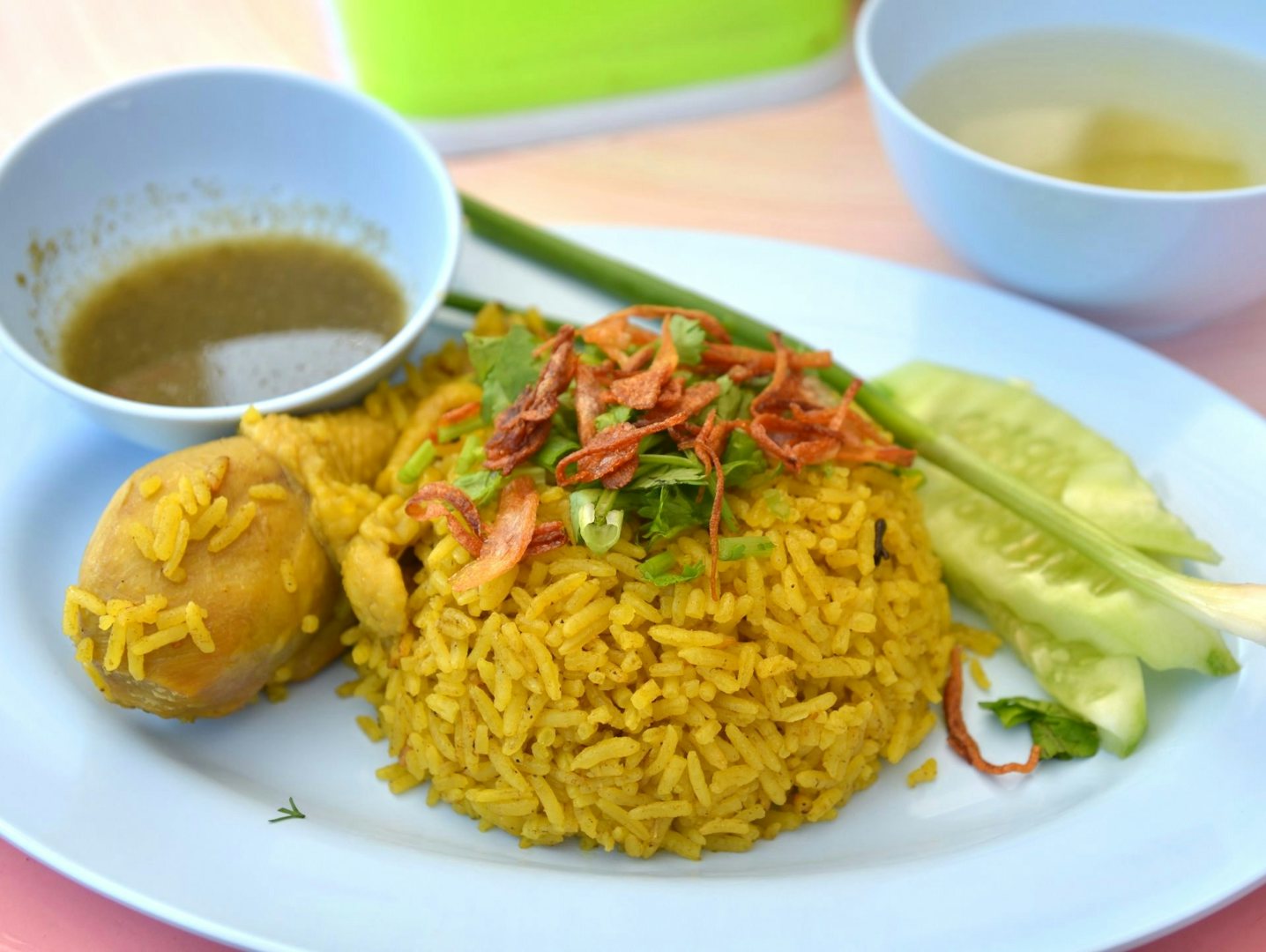 khao mok gai dish