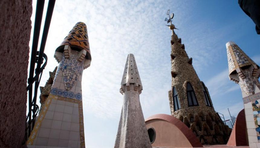 roof Palau Güell