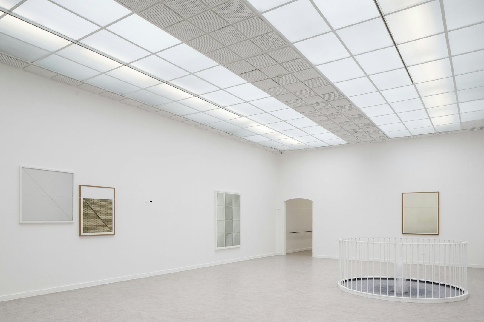 exhibition room of Z33