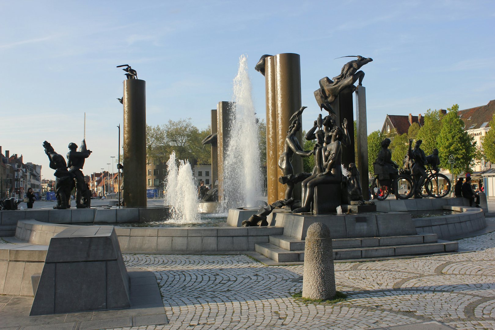 Fountain in Bruges