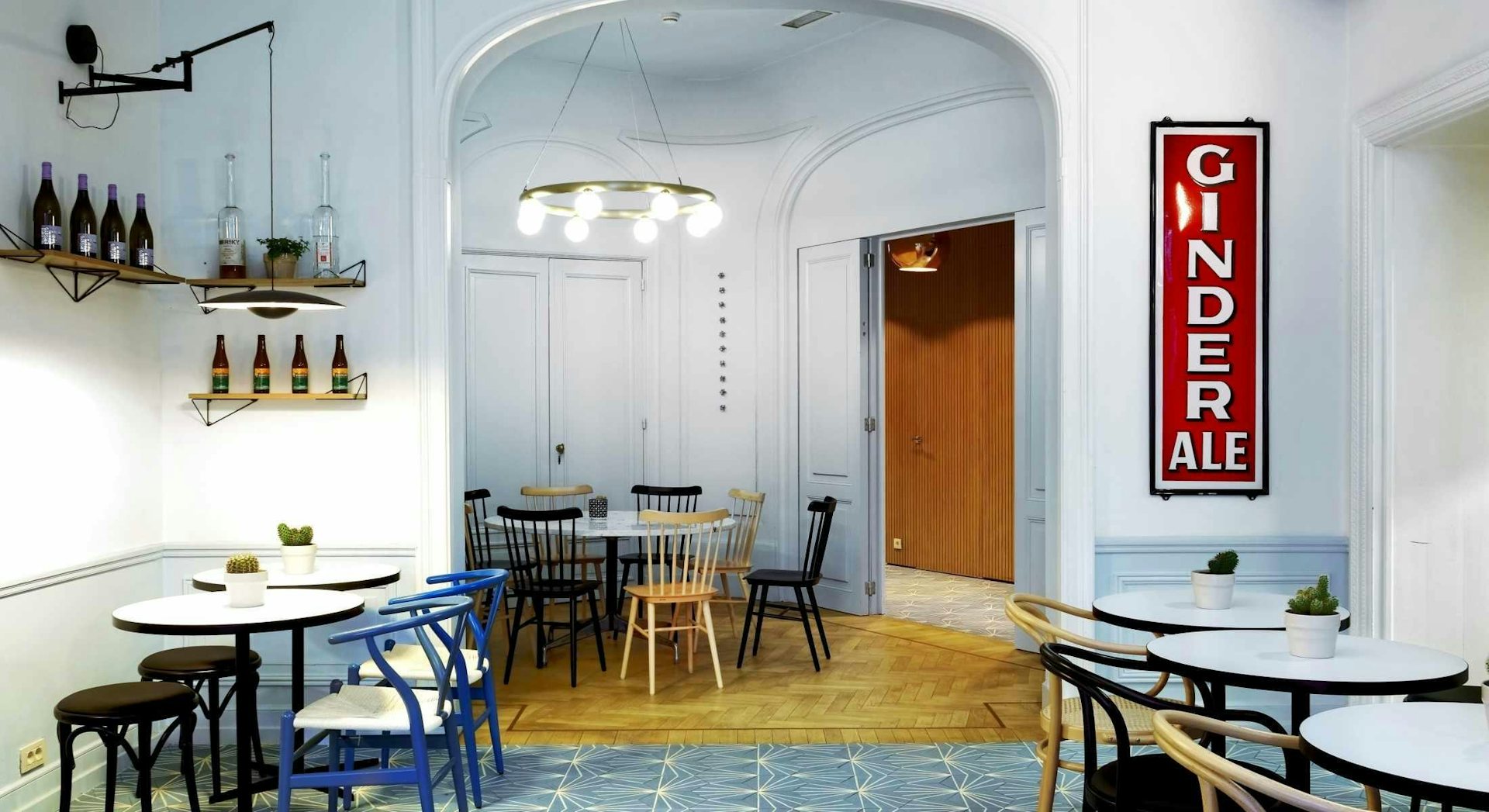 interior of Vintage hotel