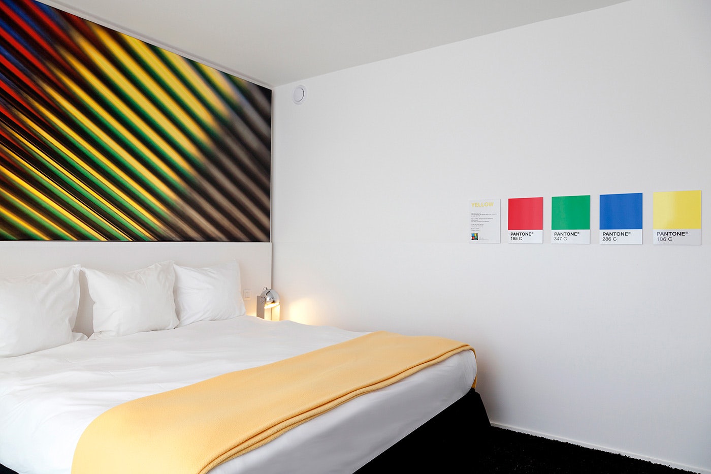 interior of a room at Pantone
